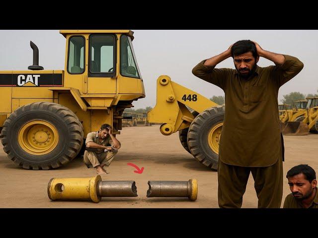 CAT Loader Broken Center Pin Problem | Heavy Equipment Breakdown Solution