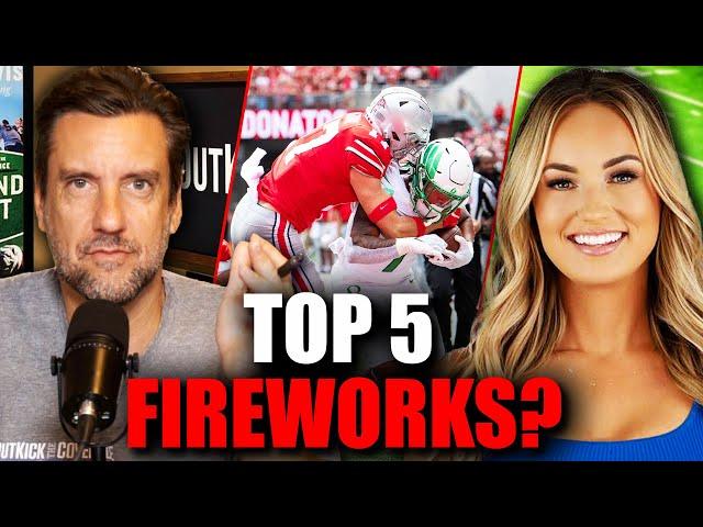 Will We See FIREWORKS In The Top 5 Ducks-Buckeyes Clash?! | The Fade w/ Clay & Kelly