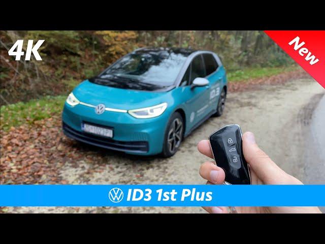 VW ID3 1st Plus 2021 - FIRST FULL In-depth review in 4K | Exterior - Interior - Infotainment