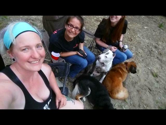 Sir William Goes Camping With Friends - Max Patch NC