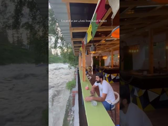 Location ️ #Himachal #kasol #manali #hotel #riverside #shorts #viral