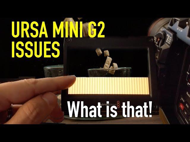 Ursa Mini Pro G2 Major issues and FPN