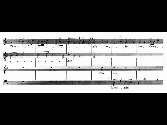 Dufay Missa L'homme armé - Kyrie - Hilliard