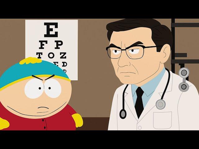 South Park Cartman vs The Eye Doctor