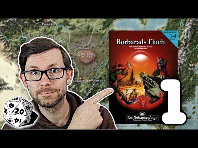 Borbarads Fluch #1  Lange (Vor)Geschichte  DSA Solo-Abenteuer B7  Let's Play Das Schwarze Auge