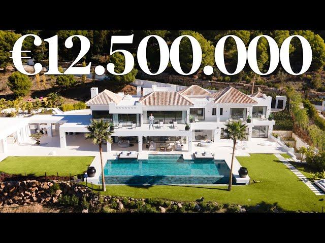 Inside €12.500.000 Brand New Modern MEGA MANSION Frontline Golf in Marbella | Drumelia Real Estate