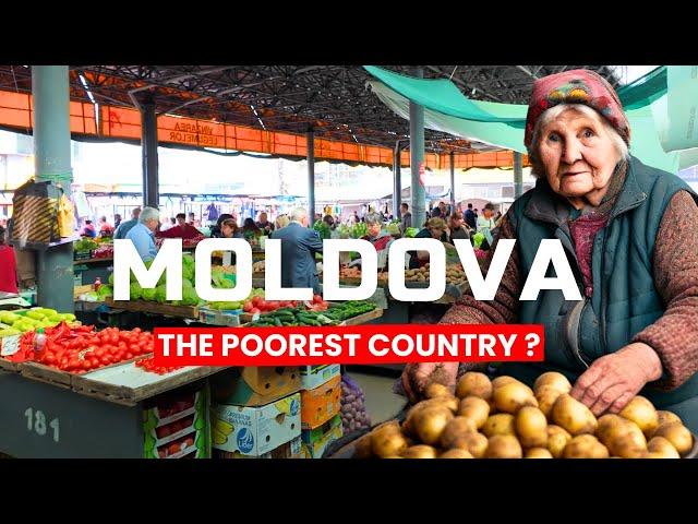 Chişinău, Moldova remains one of the poorest countries in Europe?