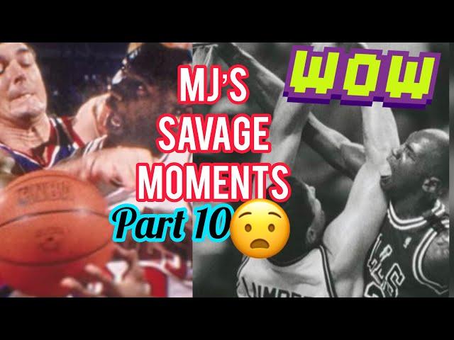 Michael Jordan's Most Savage Moments Part X