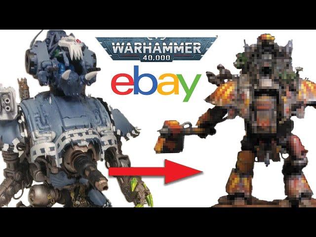 Rescuing a CHAOS ORK KNIGHT for Warhammer 40K