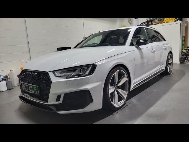 Audi RS4 Avant | Paint Correction & Ceramic Coating | detailR Detailing Milton Keynes