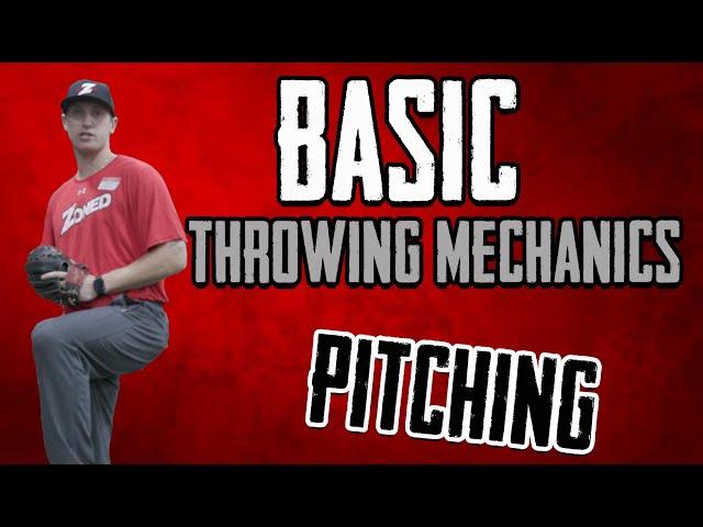 Teach throwing mechanics to youth baseball pitchers | Learn the basics of pitching