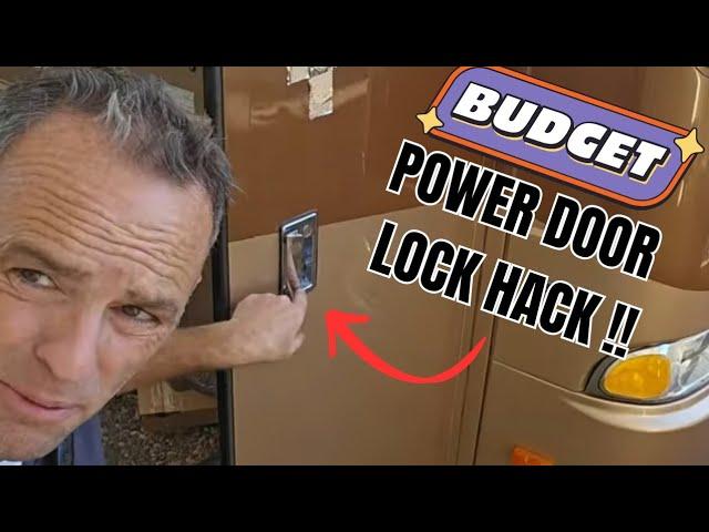 My Ultimate HACK: Adding Power Door Functions to My RV Front Door