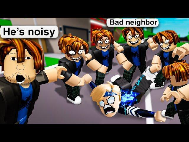 ROBLOX Brookhaven RP - FUNNY MOMENTS | Poor Harry vs Noisy neighbor  | Harry Roblox