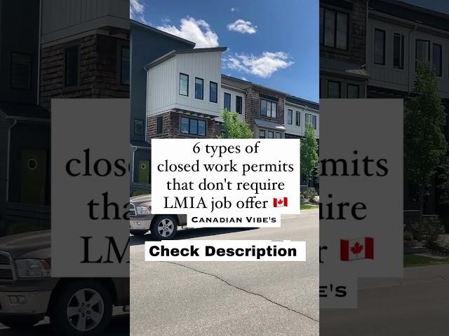 No Job Offer Needed: 6 Closed Work Permits in Canada Without LMIA