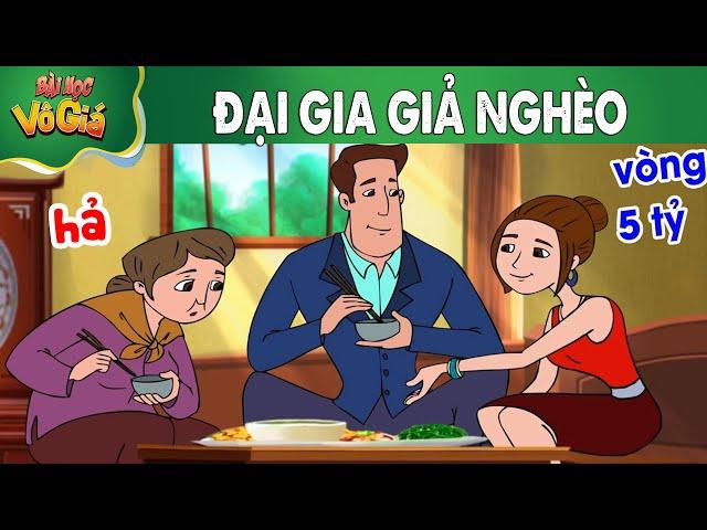 ĐẠI GIA GIẢ NGHÈO - PHIM HOẠT HÌNH - QUÀ TẶNG CUỘC SỐNG - BÀI HỌC VÔ GIÁ - HOẠT HÌNH HAY NHẤT 2024