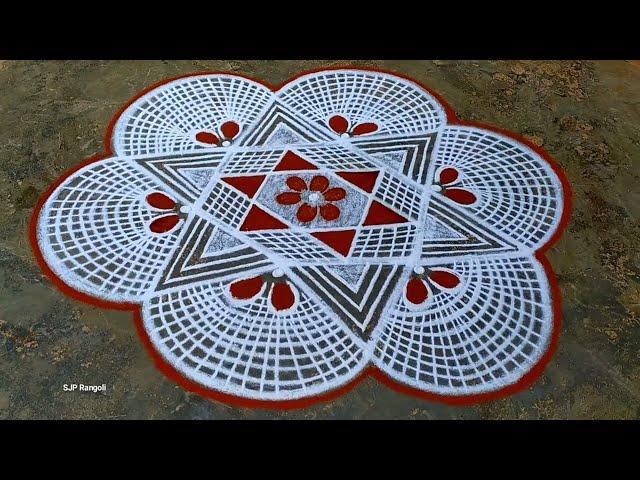 maasi madham Rangoli / simple rangoli / easy muggulu