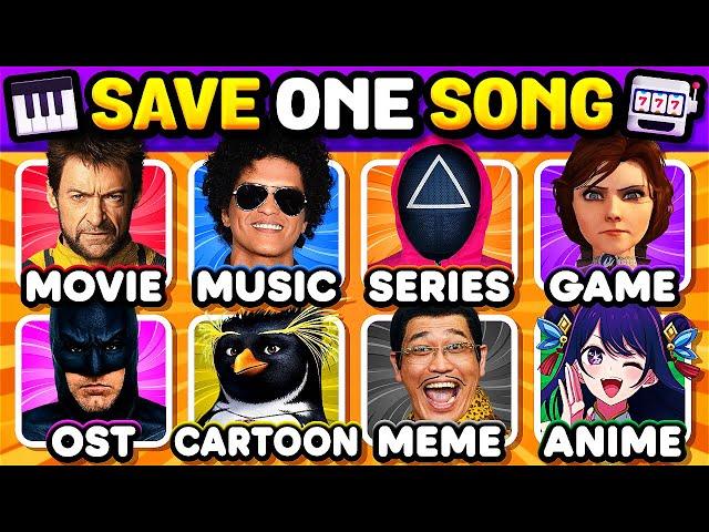 NEW EPIC RANDOM BATTLE  ALL GENRES! 6 SONGS QUIZ ⭐️ Save One Song  | Music Challenge