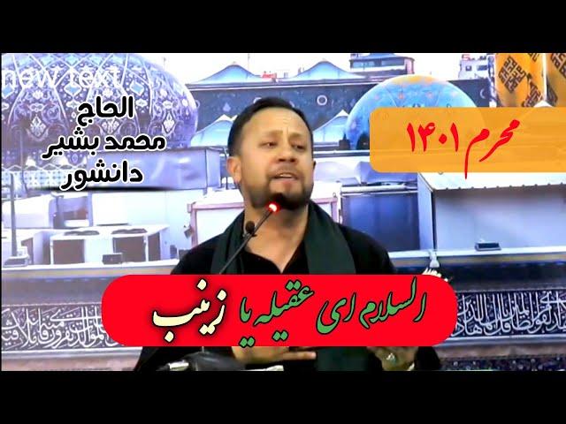 السلام ای عقیله یا زینب || مرثیه زیبا از حاجی محمد بشیر دانشور ۱۴۰۱