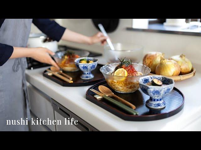 #56 Japanese wife’s home cooking vlog with onion. 6 delicious recipes.