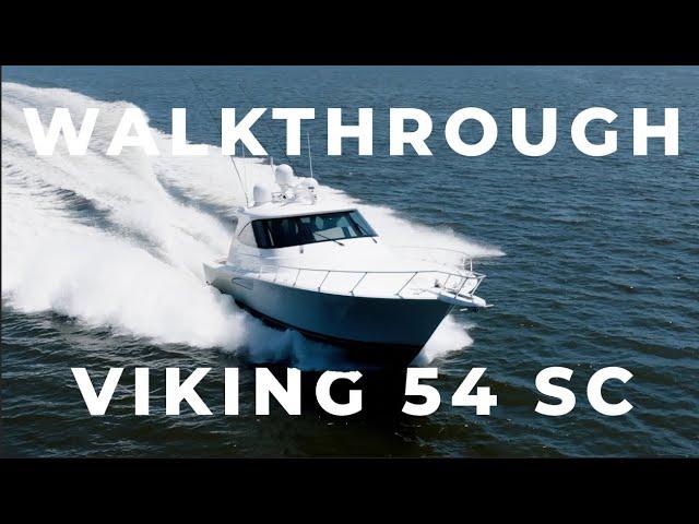 Ocean Jewel 2022 Viking 54 Sport Coupe Walkthrough