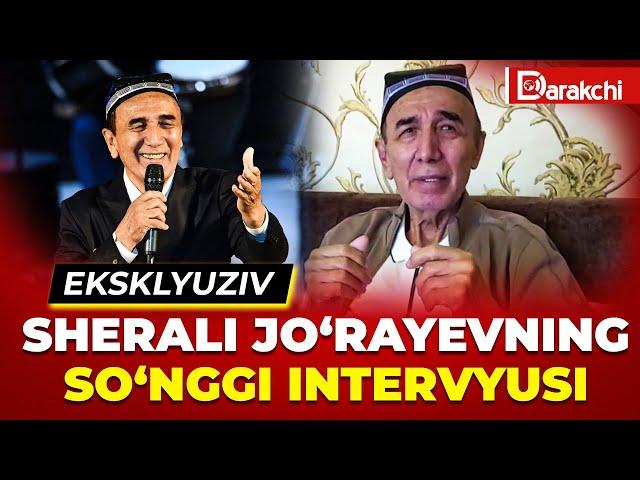 EKSKLYUZIV. SHERALI JO‘RAYEVNING SO‘NGGI INTERVYUSI #INTERVYU #SHAXS