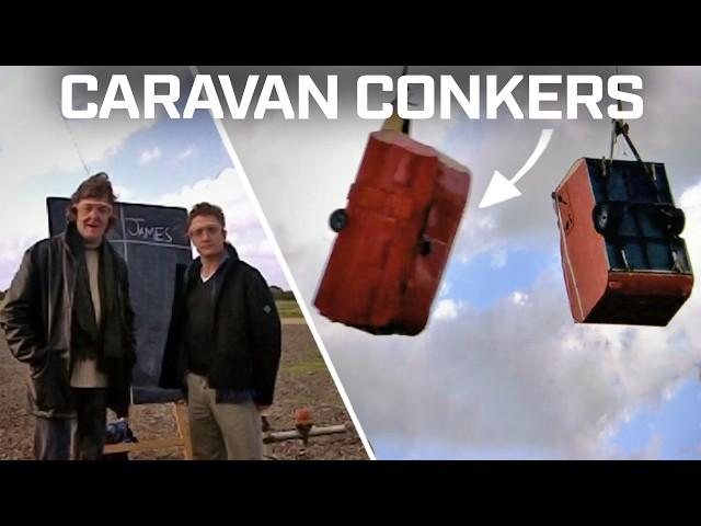 James & Richard Play Conkers With Caravans! | Top Gear Classic