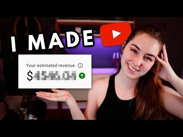 I Make $4k per Month as a Small Youtuber (HOW I DID IT)