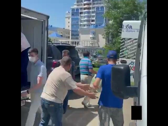 2 тонны антисептиков отправились из Новороссийска в пострадавшие от наводнения районы