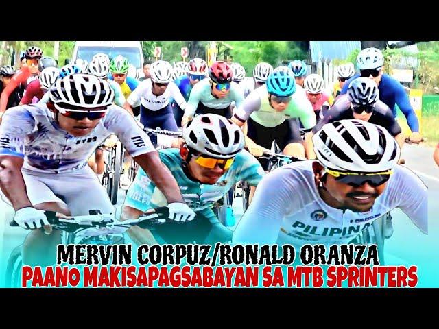 MERVIN CORPUZ AT RONALD ORANZA PAANO MAKIPAGSABAYAN SA MTB SPRINTERS