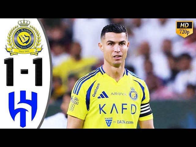 Al Nassr vs Al Hilal 1-1 Highlights & All Goals 2024 HD