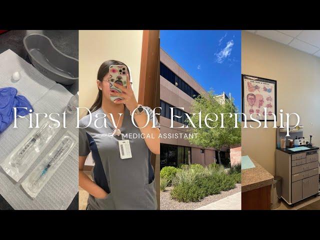 First Day Of Externship | Medical Assistant