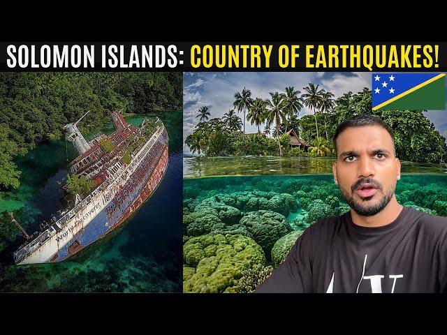 Traveling to Country of Earthquakes and NO Military: Solomon Islands! 