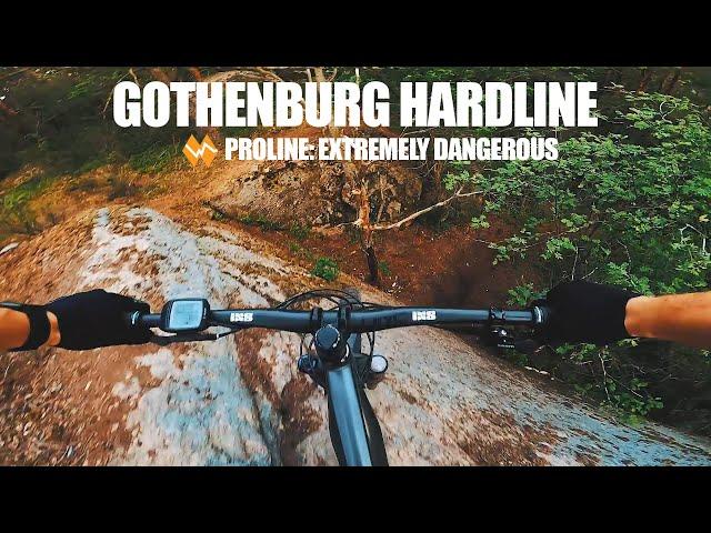 Gothenburg Hardline - Swedens most technical MTB trail on the Whyte E-150