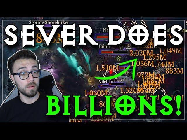 I Made Sever Do BILLIONS of Damage Every Time! | Updated Overpower Sever Necromancer Guide