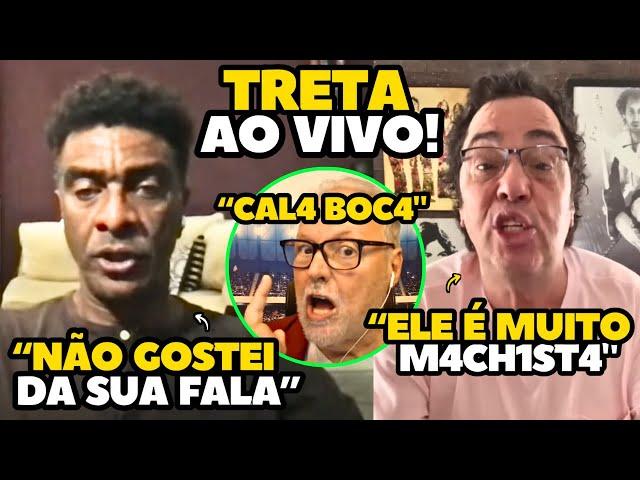 TRETA! CASAGRANDE E HÉLIO LA PEÑA TROCAM FARPAS E CLIMA ESQUENTA ENTRE ELES!!