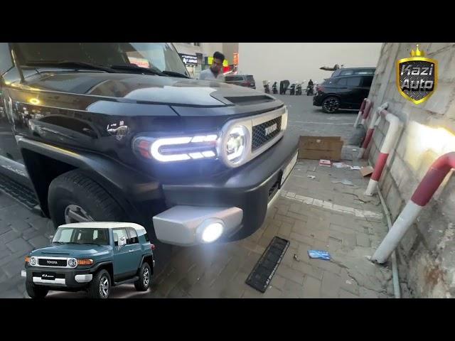 Upgraded Toyota Fj Cruiser to Xtream only At Kazi Auto Dubai