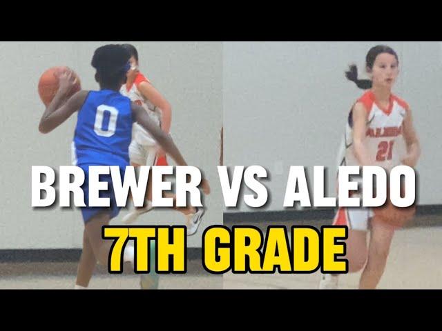 Brewer Bears B-Team Take On Aledo Bearcats | 7th Grade