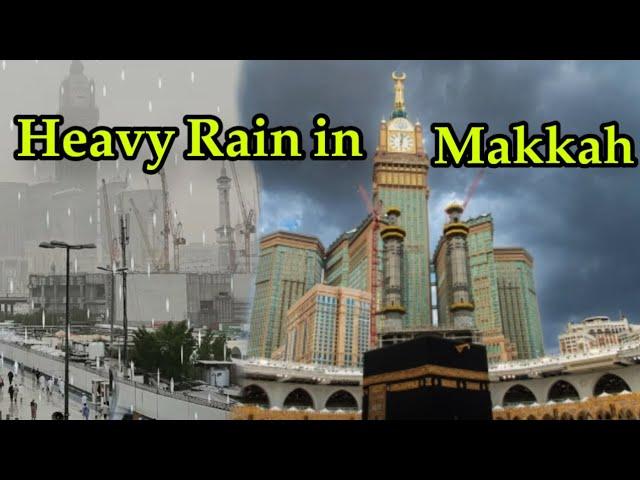 Heavy Rain in Makkah | Haram Shareef Umrah Zaireen ka Rash 2024 | Latest Umrah Update