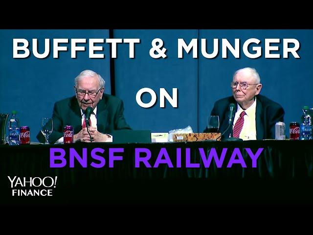Berkshire's Buffett on BNSF Railway and energy effciency