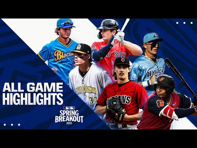 Spring Breakout 2025 All Game Highlights  | MLB Highlights