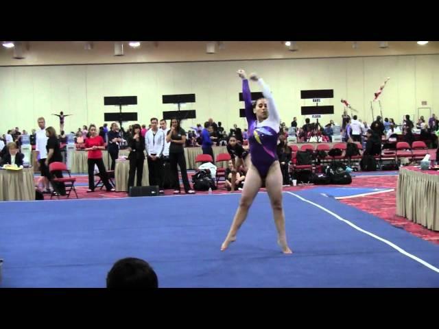 Nicole Shapiro - 2012 Regionals, Floor Exercise