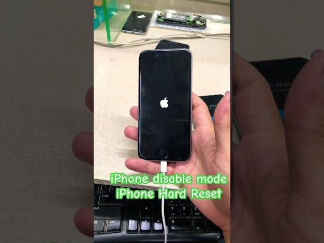 iPhone Hard Reset #gsmtaimurteam #iphonehardreset #iphoneramdisk #iphonedisablemodefix #iphonelock