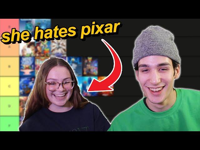 Ranking Pixar Movies with My Girlfriend (Tier List)