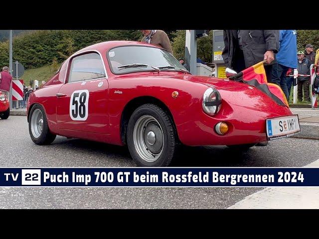 MOTOR TV22: Seltenes Sondermodell Puch Imp 700 GT von Otto Leitner beim Rossfeld Bergrennen 2024