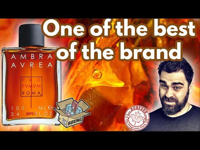   Ambra Avrea by Profvmvm Roma | Unboxing Series   AMBER / INCENSE / EXCELLENT