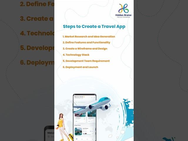 The Complete Travel App Development Guide #TravelApp #TravelAppDevelopment #hiddenbrains