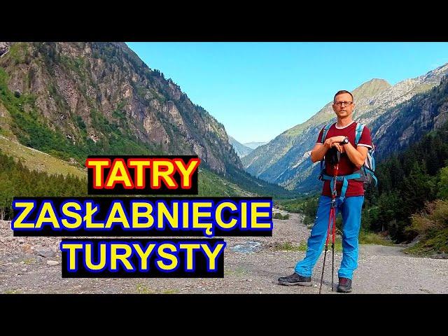 TATRY zasłabnięcie na szlaku wysokie temperatury @PoznajKrajTV