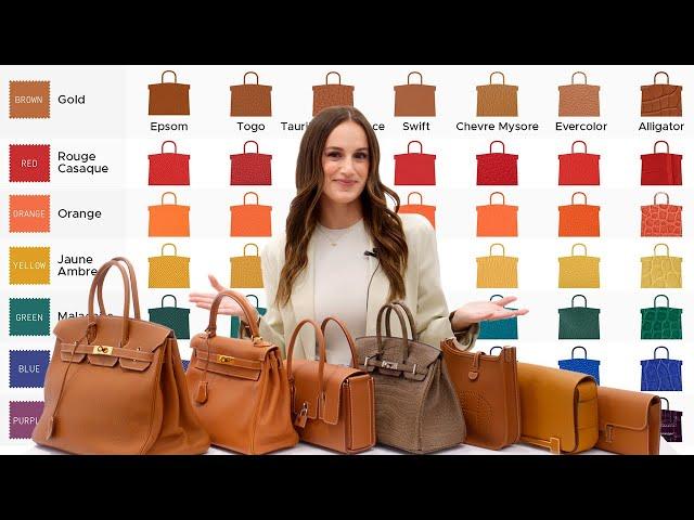 Hermes Leathers and Colors Explained: Watch this before you buy an Hermes bag!