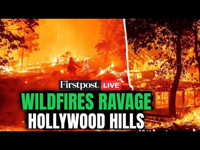 California Fires LIVE: Hollywood Stars Lose Homes As California Wildfires Rage | Palisades Wildfire