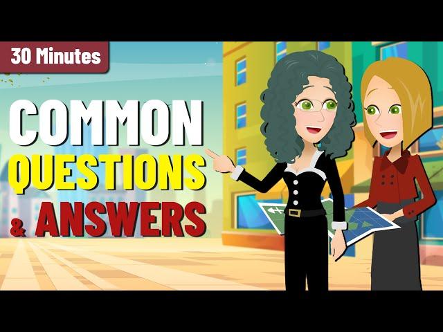 Practice Daily English Conversation Speaking for Beginners | Learn Common Questions and Answers